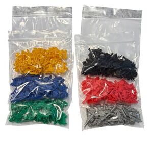 Risk Board Game Replacement Pieces Lot 6 Colors Infantry Cavalry Artillery Army